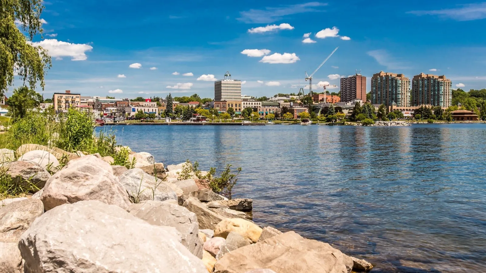 Barrie, Ontario waterfront area — vinyl window service area