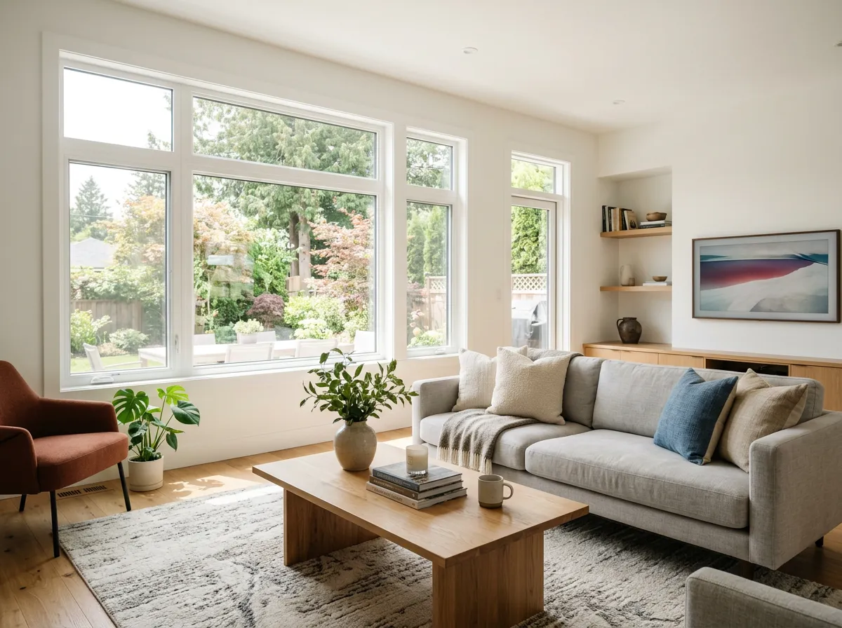 Living-Room Picture Windows — Aurora, ON